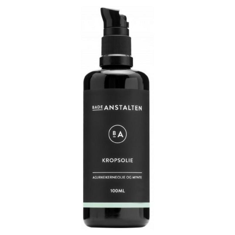 Badeanstalten Kropsolie Agurkekerneolie Og Mynte 100 Ml