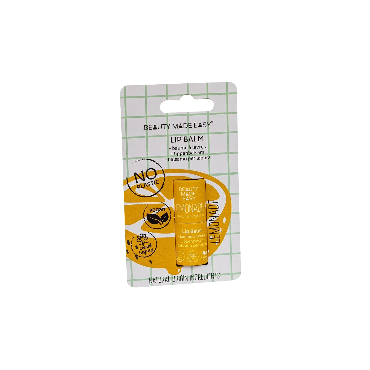 Beauty Made Easy  Lip Balm Lemonade Hos Frisøren   Baronen