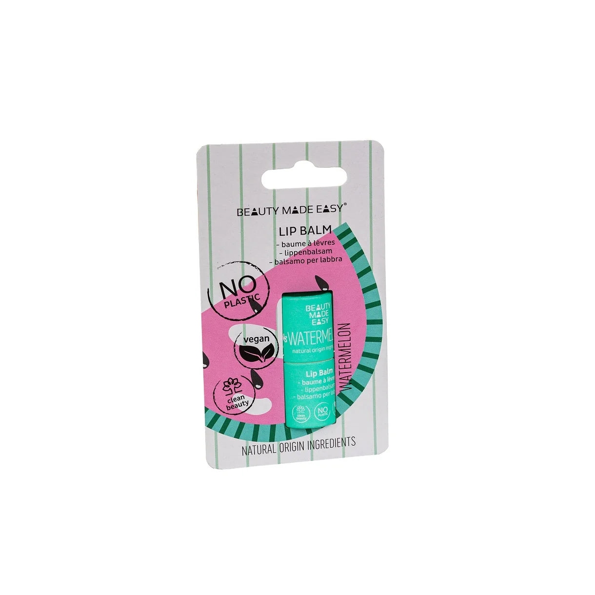 Beauty Made Easy  Lip Balm Watermelon Hos Frisøren   Baronen