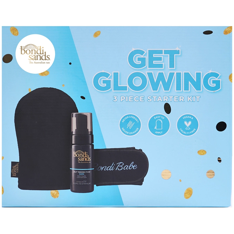 Bondi Sands Glow   Go Starter Set Dark Foam 100 Ml