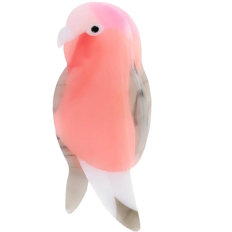 By Stær Bird Hair Clips Rosa