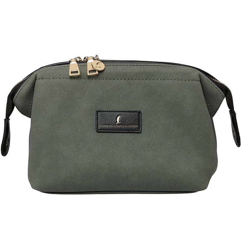 Coming Copenhagen Mia Cosmetic Bag Medium Dusty Olive  Limited Edition