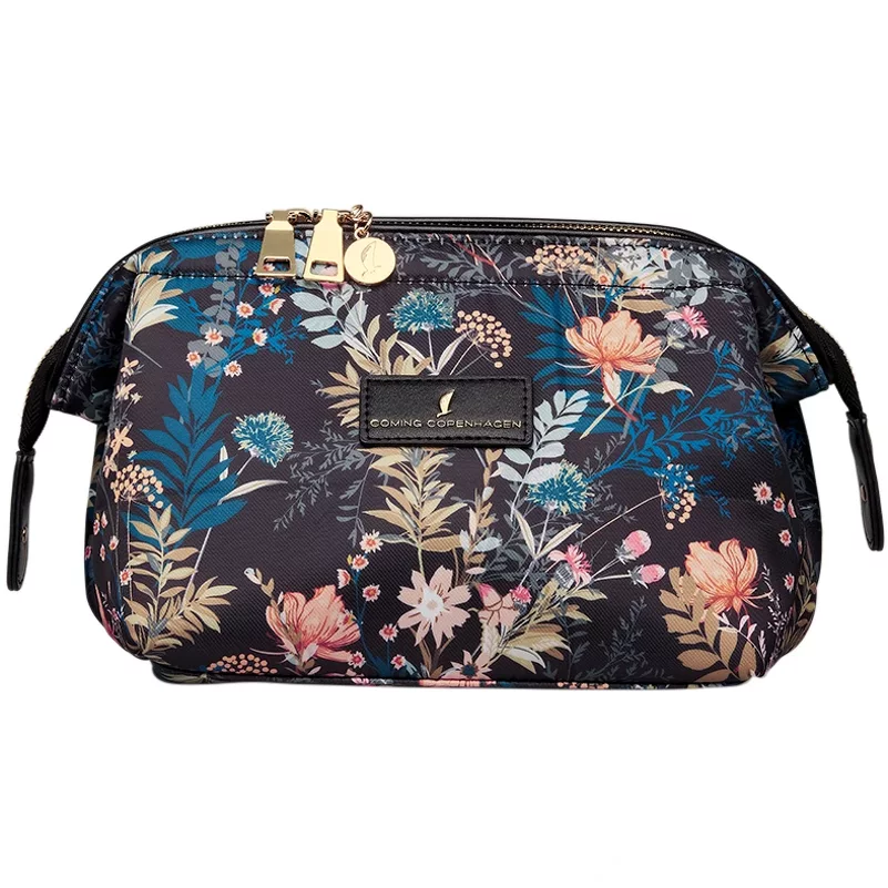 Coming Copenhagen Mia Cosmetic Bag Medium Multicolor Flowerfield  Limited Edition
