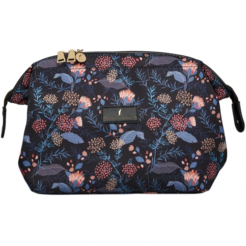 Coming Copenhagen Mia Toiletry Bag Large Bloomy Coral Sea  Limited Edition