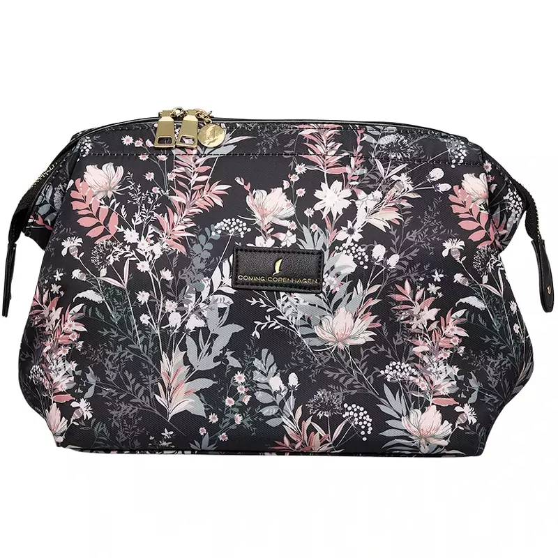 Coming Copenhagen Mia Toiletry Bag Large Blush Flowerfield  Limited Edition