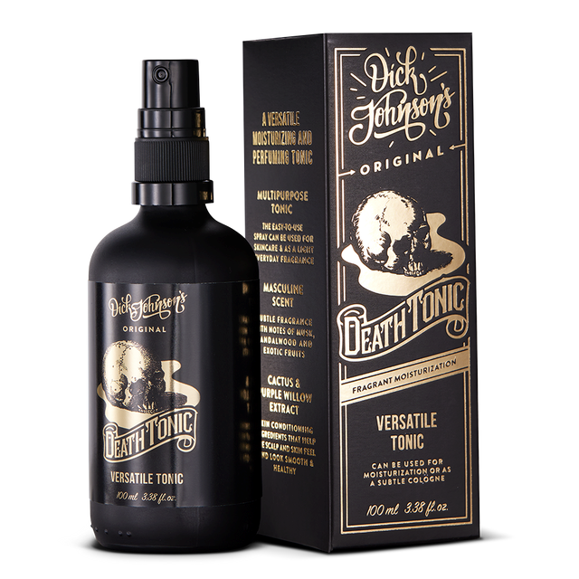 Dick Johnson Death Tonic Cologne   Tonic Spray Mod Tør Hovedbund   Tør Hud 100ml