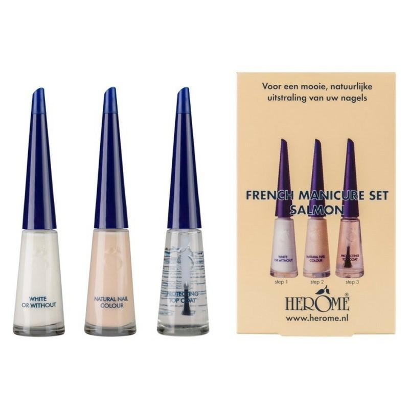 Herome French Manicure Set Salmon     10 Ml