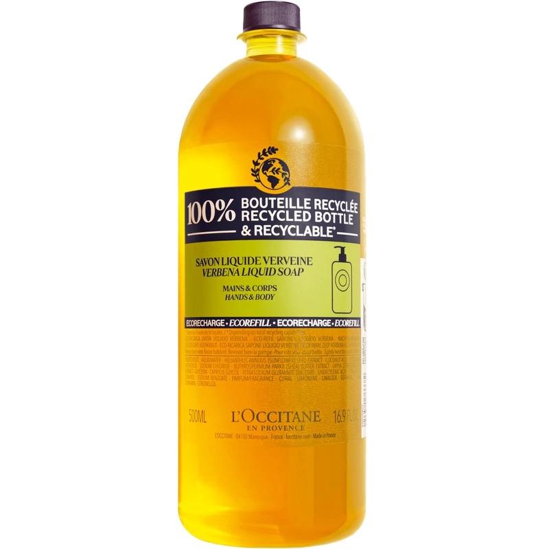 39 Occitane Shea Hand   Body Liquid Soap Refill 500 Ml Verbena