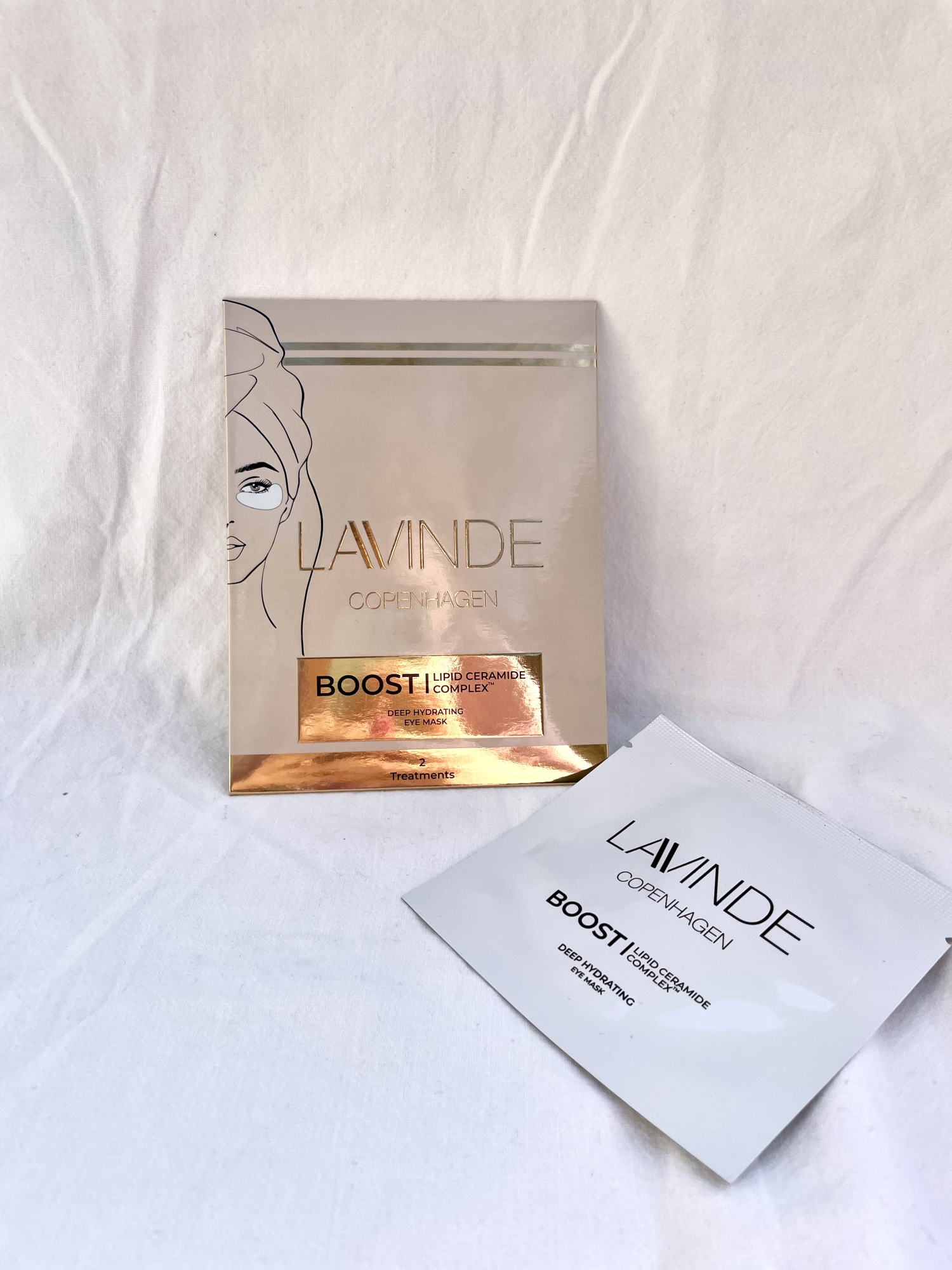 Lavinde Copenhagen Lavinde Copenhagen- Boost Eye Serum Mask   Stk