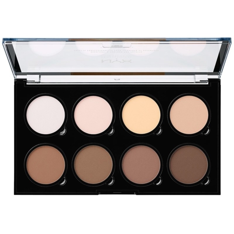 Nyx Prof  Makeup Highlight   Contour Pro Palette     Gr
