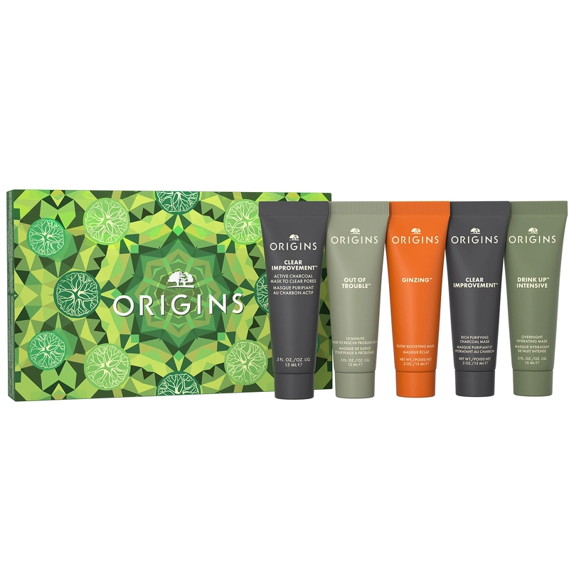Origins Multi-maskers Five Mini Masking Essentials Gift Set  Limited Edition