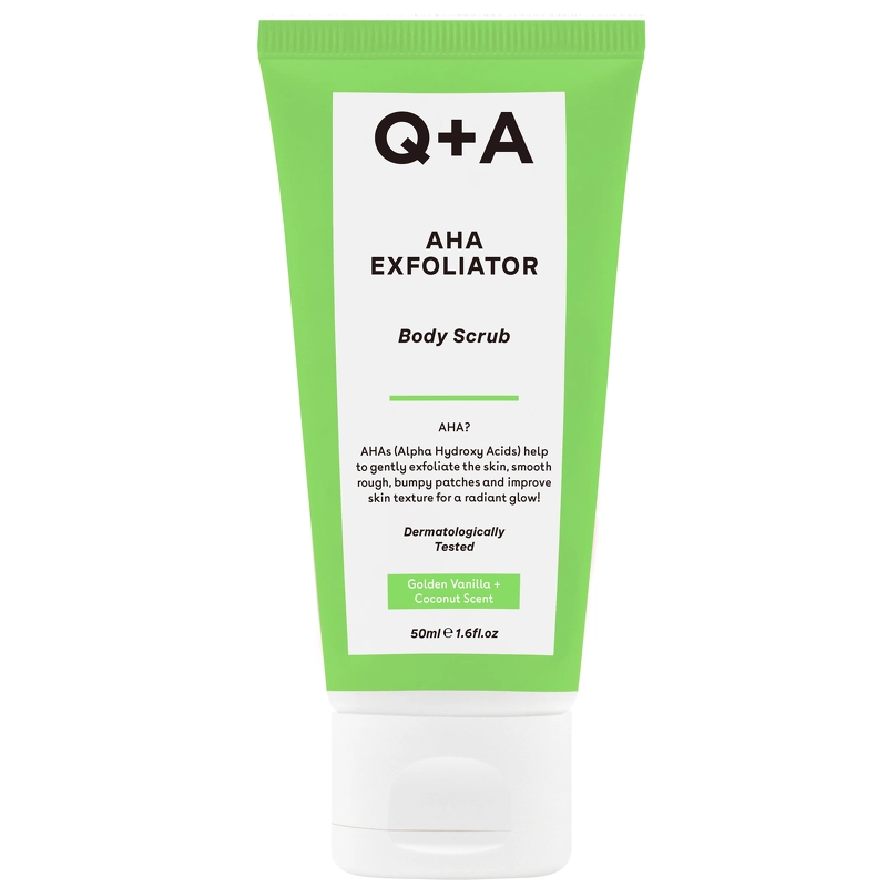 Aha Exfoliator Body Scrub Travel Size 50 Ml