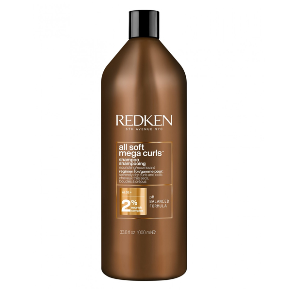 Redken All Soft Mega Curls Shampoo  1000 Ml