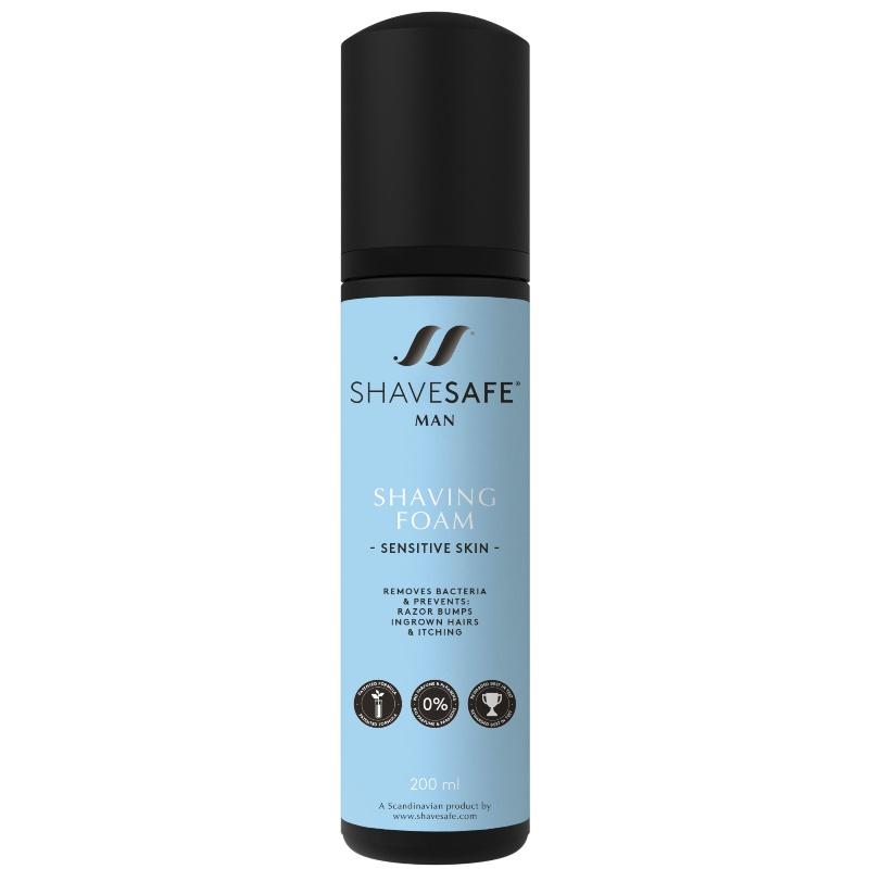 Shavesafe Man Shaving Foam 200 Ml Sensitive Skin