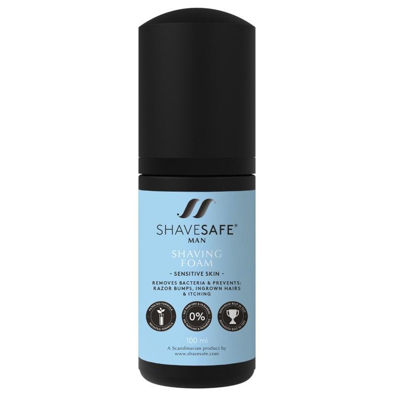 Shavesafe Man Shaving Foam 100 Ml Sensitive Skin