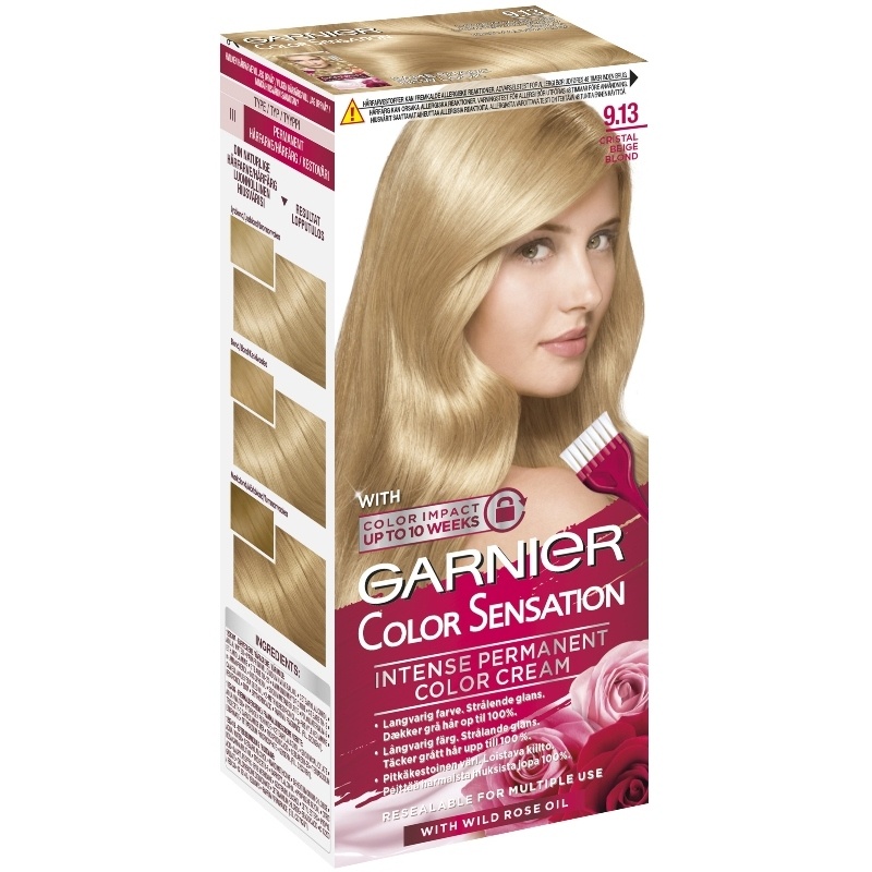Garnier Color Sensation Intense Permanent Color   13 Cristal Beige Blond