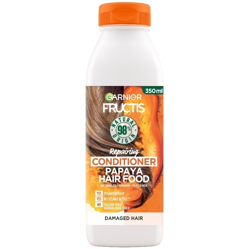 Garnier Fructis Papaya Hair Food Conditioner 350 Ml