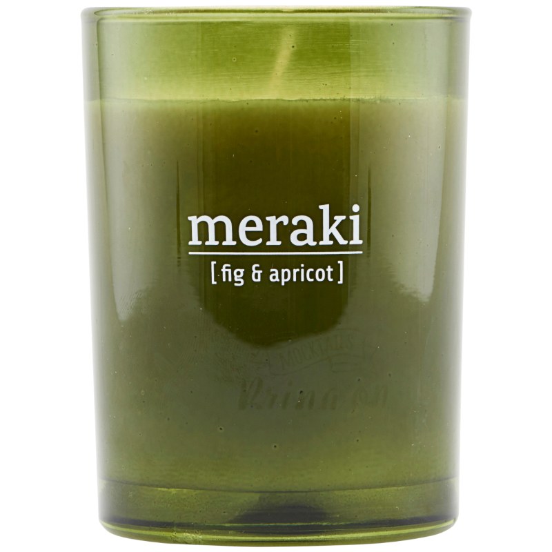 Meraki Scented Candle     10   Cm Fig   Apricot