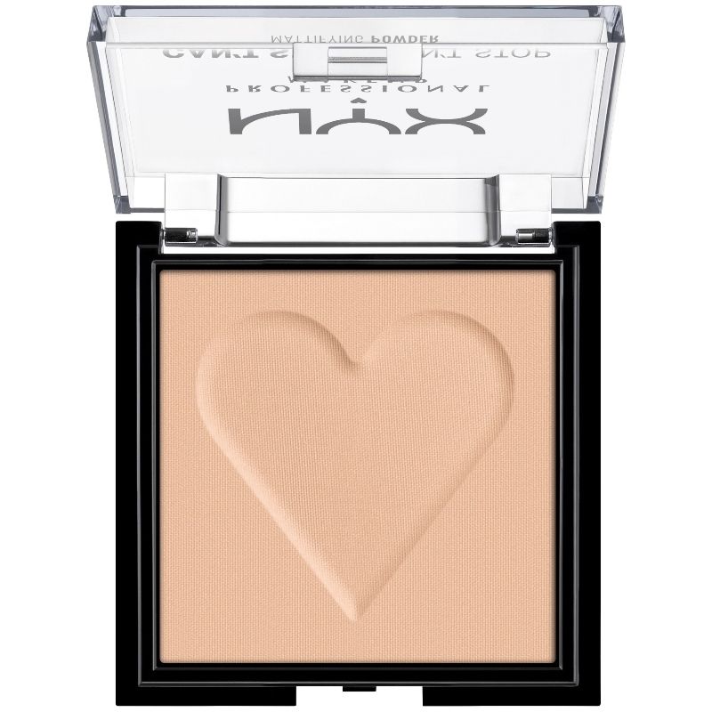 Nyx Prof  Makeup Can 39   Stop Won 39   Stop Mattifying Powder 6gr  Light Medium